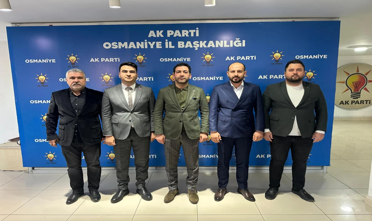 AK Parti Kadirli Gençlik Kolları Başkanlığına Alperen Demirci Getirildi
