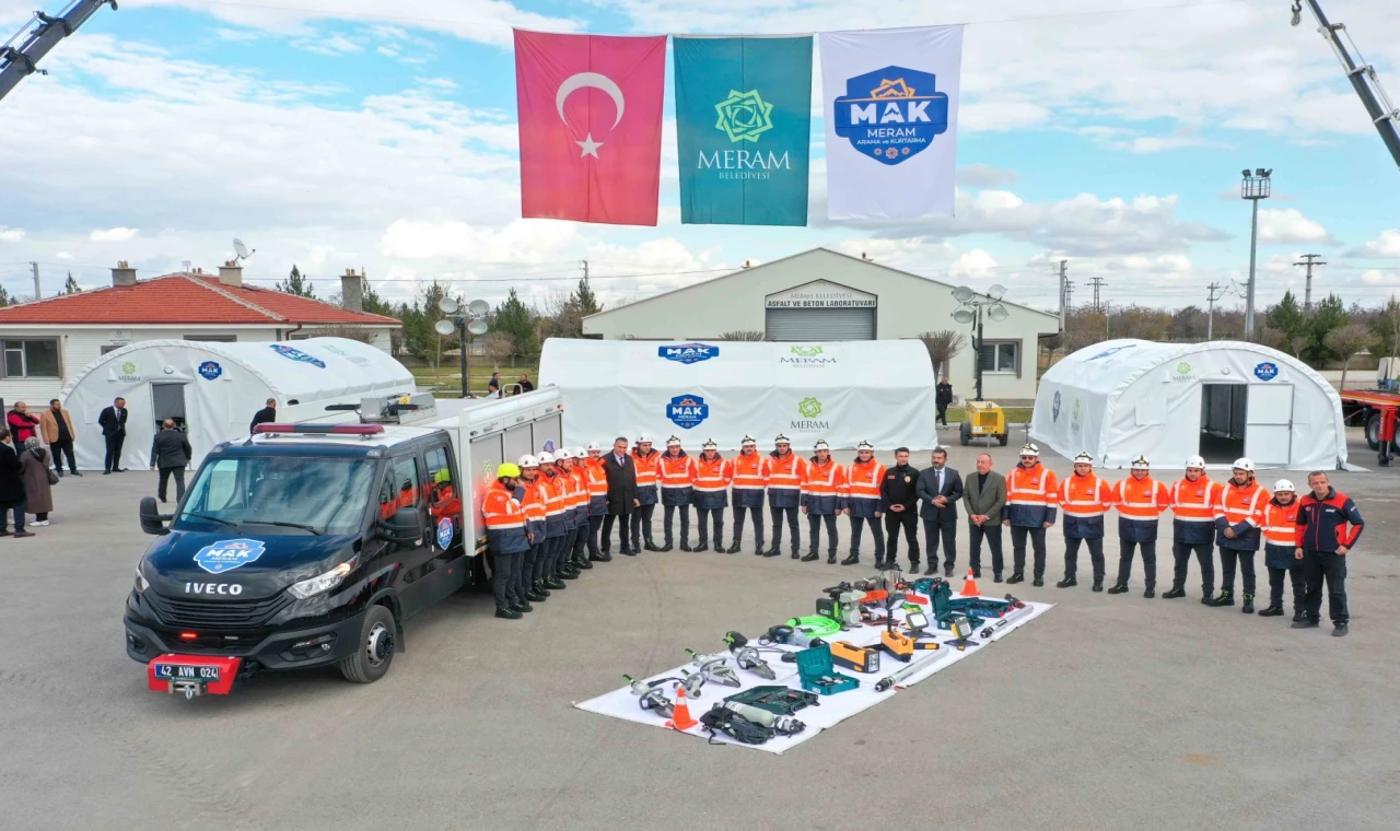 Konya Meram’ın kahramanları eğitimde