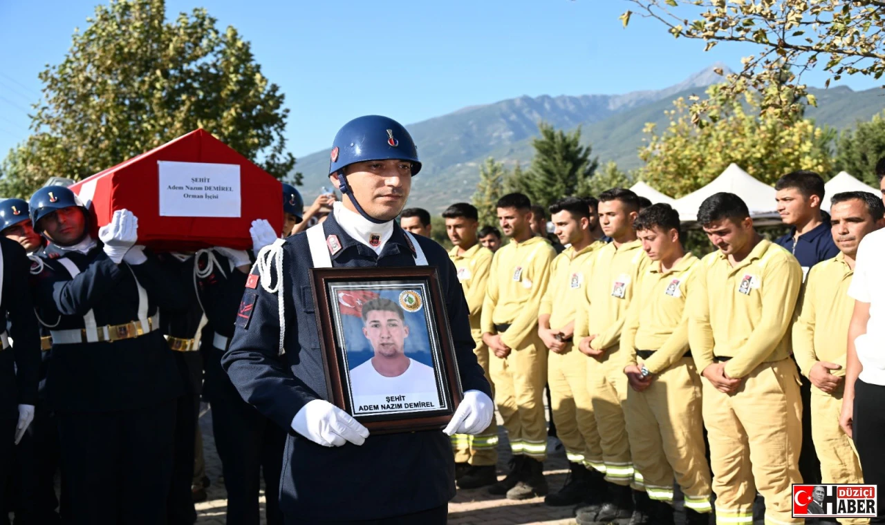 Düziçili Orman Şehidi Adem Nazım Demirel Son Yolculuğuna Uğurlandı