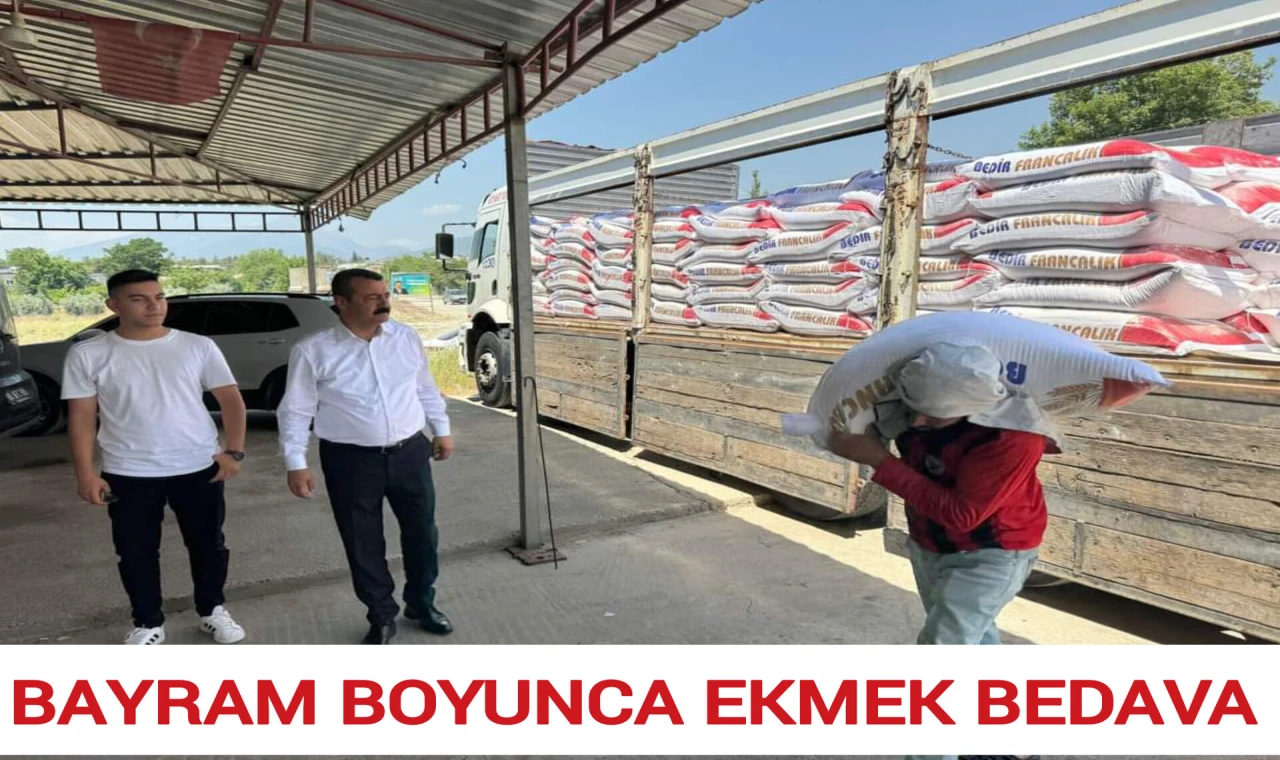 YARBAŞI BELDESİ'NDE BAYRAM BOYUNCA EKMEK BEDAVA ‼️