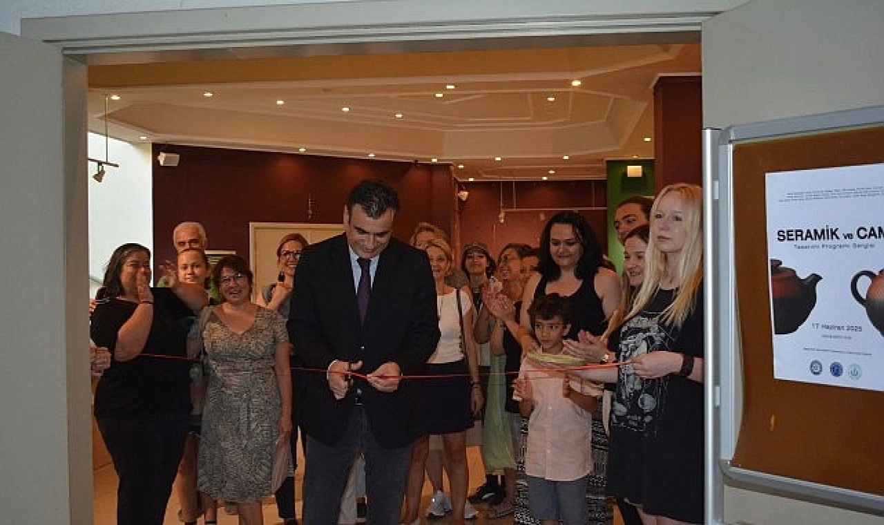 EÜ’de “Seramik ve Cam Tasarımı Sergisi” sanatseverlerle buluştu