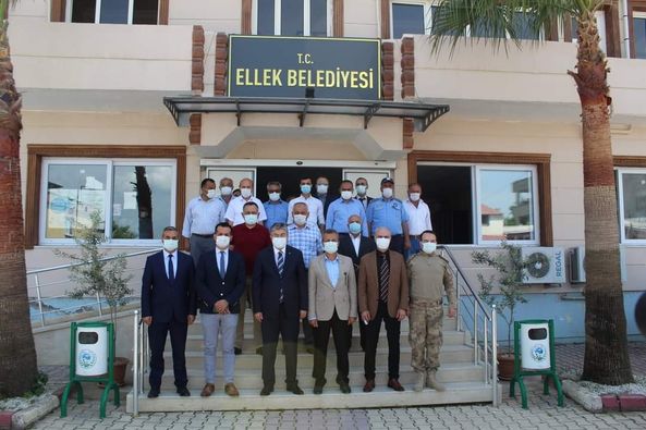 Vali Yılmaz, Ellek, Böcekli ve Atalan Beldelerini Denetledi