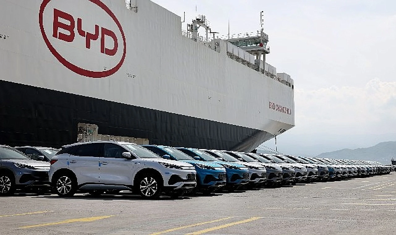 Türkiye’deki Yüksek Satış Adetleri BYD’nin Dev Araç Gemisi “BYD CHANGZHOU”yu Ülkemize Getirdi